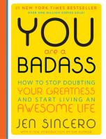 You Are a Badass by Jen Sincero cover