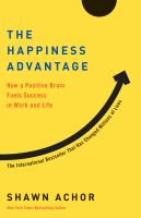 The Happiness Advantage by Shawn Achor cover